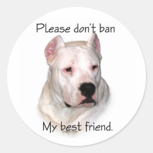 Dogo Argentino Anti-BSL Sticker