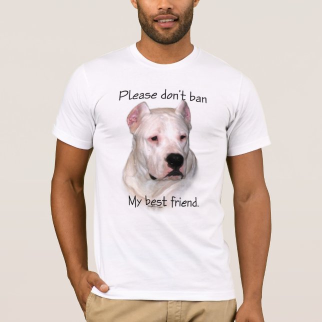 Dogo Argentino Anti-BSL T-Shirt (Front)