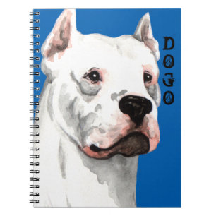 Dogo Argentino Colour Block Notebook