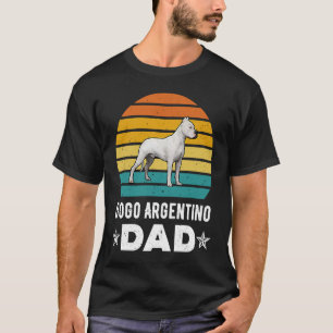 Dogo Argentino Dad Retro Animal T-Shirt