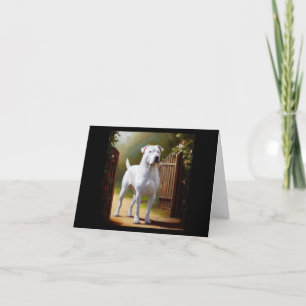 Dogo Argentino Dog Card