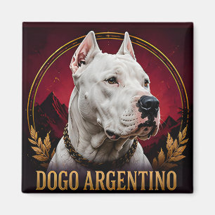 Dogo Argentino Elite Courage Collection Magnet