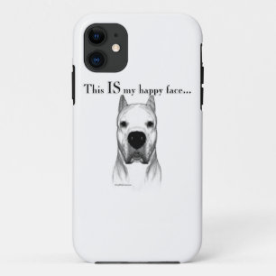 Dogo Argentino Happy Face iPhone 11 Case