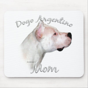 Dogo Argentino Mum 2 Mouse Pad