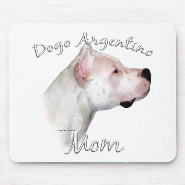 Dogo Argentino Mum 2 Mouse Pad (Front)