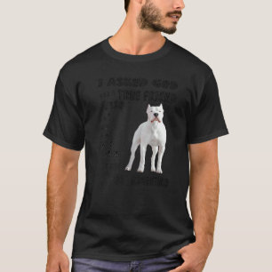 Dogo Argentino Quote Mum Dad Print Argentinian Mas T-Shirt