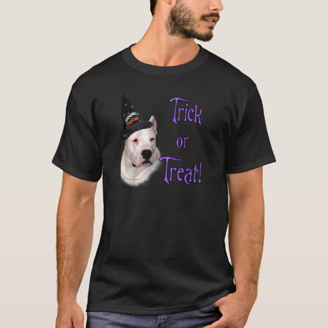 Dogo Argentino Trick T-Shirt (Front)