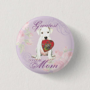 Dogo Heart Mum 3 Cm Round Badge