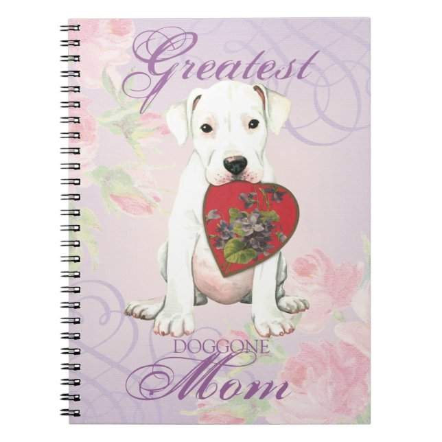 Dogo Heart Mum Notebook (Front)