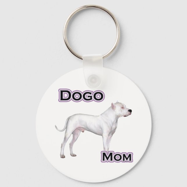 Dogo Mum 4 - Keychain (Front)