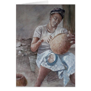 Dogon Pottery Maker Mama