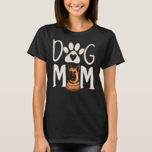 Dogs 365 German Shepherd Dog Mum T-Shirt