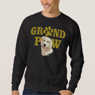 Dogs 365 Golden Retriever Paw Grandpaw Sweatshirt