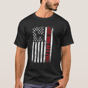 Dogs 365 Italian Greyhound Best Dog Dad American F T-Shirt