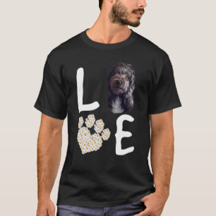 Dogs 365 Love Lagotto Romagnolo Dog Paw Pet Rescue T-Shirt