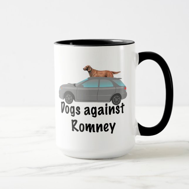 Dogs against Romney Mug (Right)