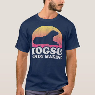 Dogs and Candy Making Mens or Womens Dog  T-Shirt