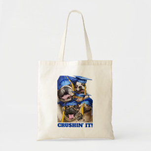 Dogs and Cat Grads in Photo Booth Tote Bag
