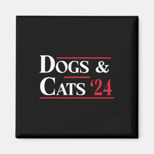 Dogs And Cats 2024 They're Eating The Dogs Magnet