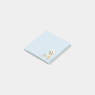 Dogs and Cats Biking by the Sea Post-it Notes