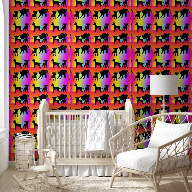 Dogs And Cats + Colours  Wallpaper (Kids)