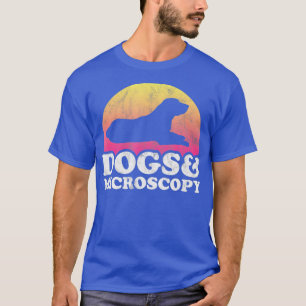 Dogs and Microscopy Mens or Womens Dog  T-Shirt