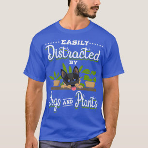 Dogs and Plants Plant Lover T-Shirt