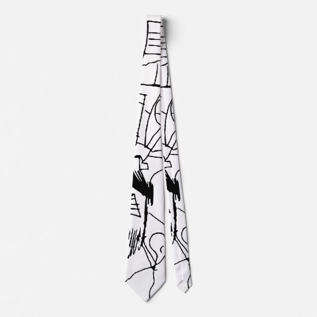 DOGS AND ROCK N ROLL TIE (Front)