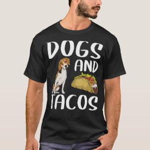 Dogs And Tacos Beagle Mexican Food T-Shirt