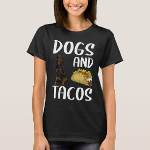 Dogs And Tacos Gordon Setter Mexican Food T-Shirt