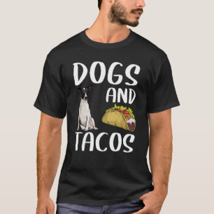Dogs And Tacos Rat Terrier Mexican Food T-Shirt