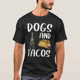 Dogs And Tacos Sloughi Mexican Food T-Shirt