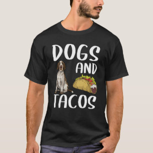 Dogs And Tacos Spinoni Italiani Mexican Food T-Shirt