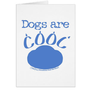 DOGS are Cool Paw Print