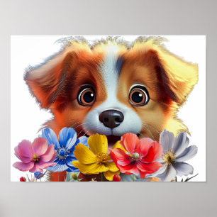 Dogs are Cute Doggone it Poster