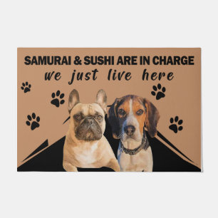 Dogs are in charge, We Just Live Here Doormat