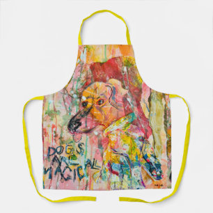 Dogs are Magical Apron
