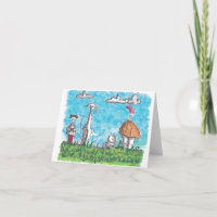 Dogs Are More Important Birthday Card