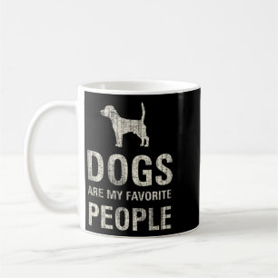 Dogs Are My Favourite People Coffee Mug