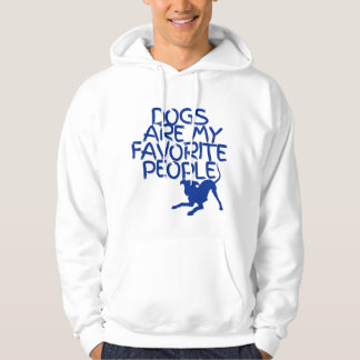 Dogs Are my Favourite people Design  Hoodie