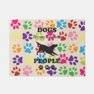 Dogs Are My Favourite People Doormat