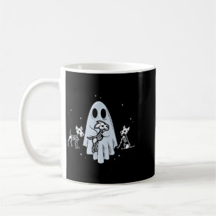 Dogs Because People Are Creepy Funny Ghost Coffee Mug