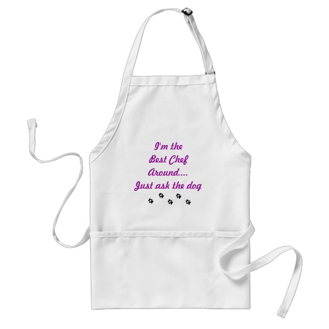 Dog's Best Chef Standard Apron (Front)