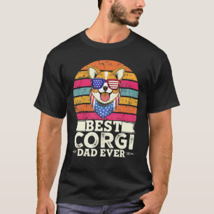 Dogs Best Corgi Dad Ever T-Shirt