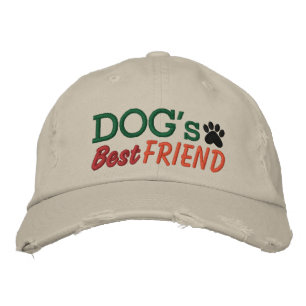 Dog's Best Friend by SRF Embroidered Hat
