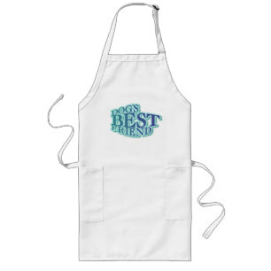 Dog's Best Friend Tshirts and Gifts Long Apron