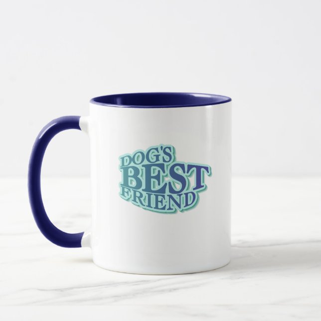 Dog's Best Friend Tshirts and Gifts Mug (Left)