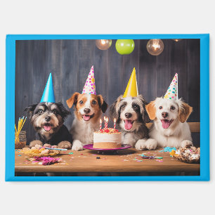 Dogs' Birthday Party Magnet