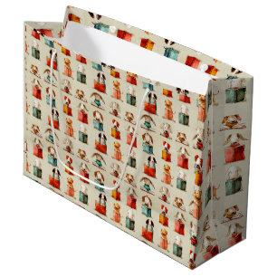 Dogs book club large gift bag
