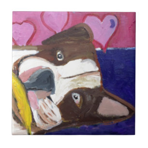 dogs by eric ginsburg tile